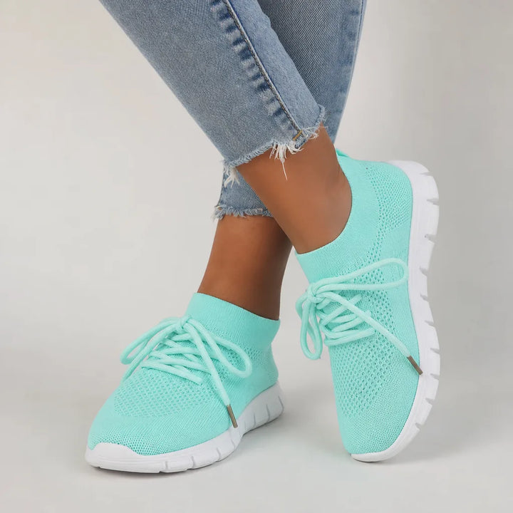 Women's Green Emery | Women's Lace-Up Sneakers