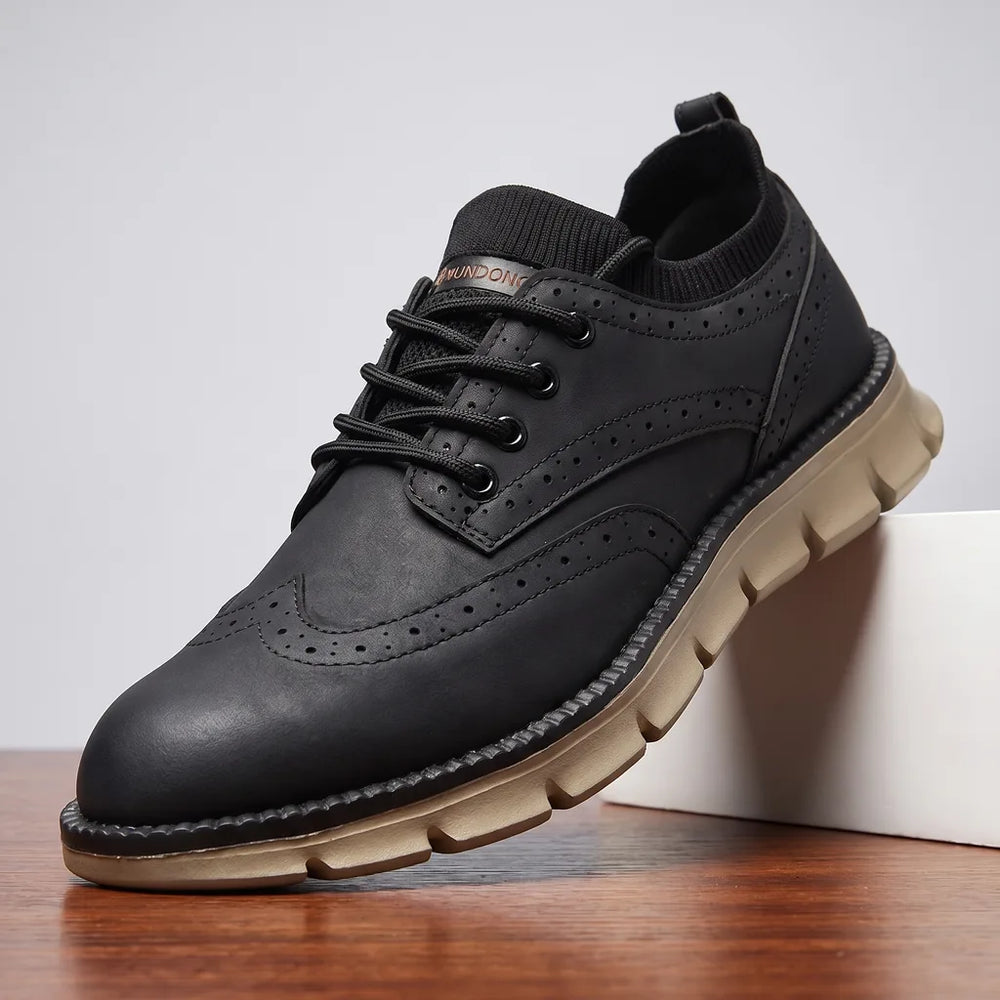 Emile Casual Sneakers - Color:Black;Size:40