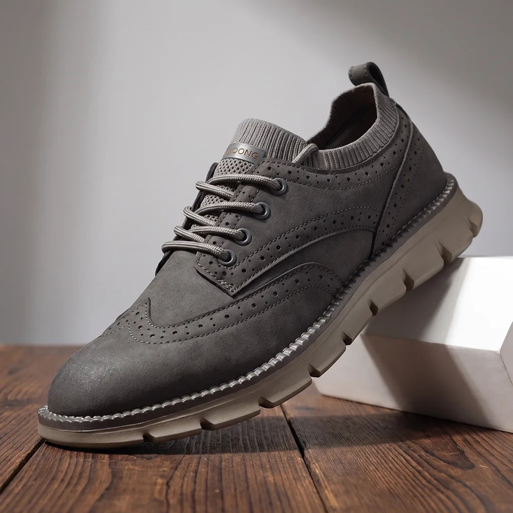 Emile Casual Sneakers - Color:Gray;Size:40
