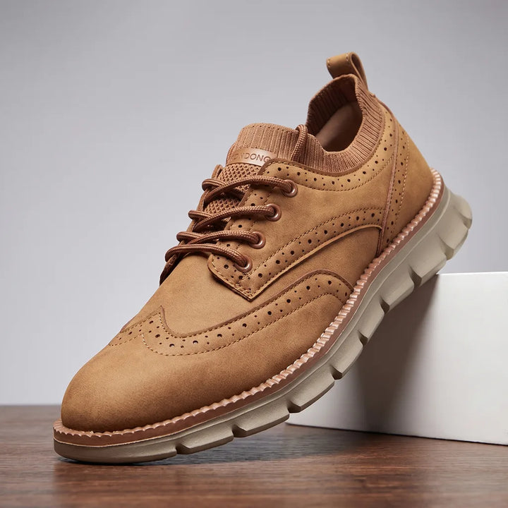 Emile Casual Sneakers - Color:Light Brown;Size:40