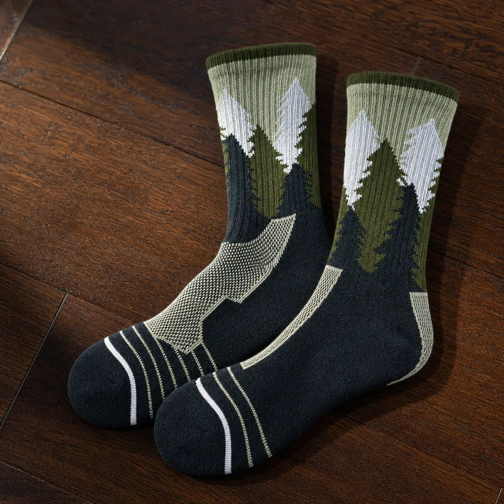 Endicott | Merino Wool Hiking Socks - Color:Green;Size:M