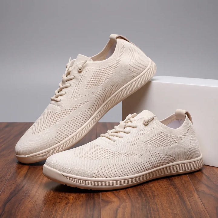 Ethan Barefoot Sneakers - Color:Beige;Size:38