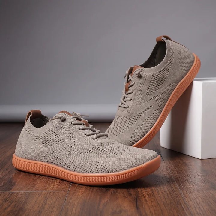 Ethan Barefoot Sneakers - Color:Brown;Size:38