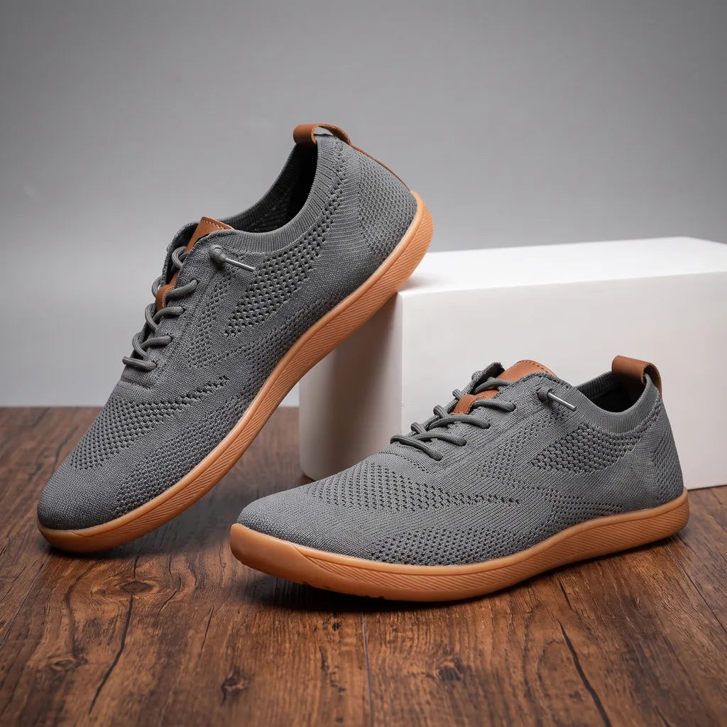 Ethan Barefoot Sneakers - Color:Gray;Size:38