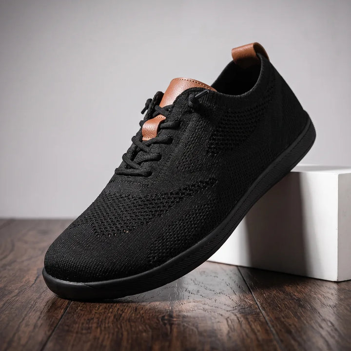 Men's Black Maeve Wide-Toe Barefoot Sneakers