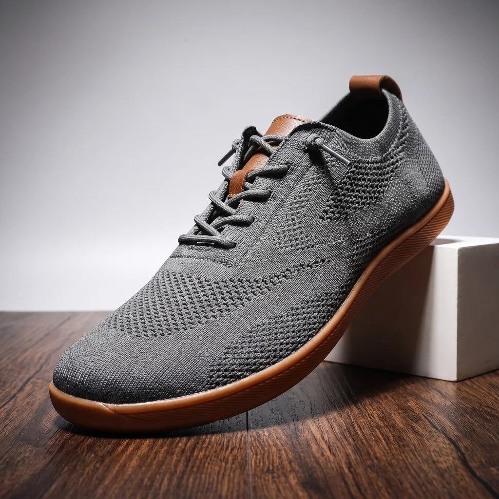 Men's Gray Maeve Wide-Toe Barefoot Sneakers