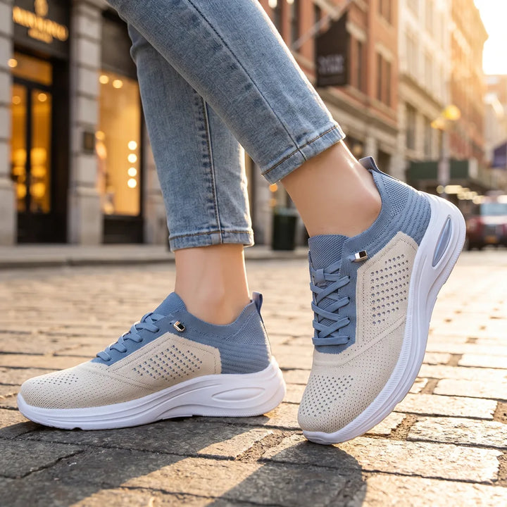 Women's Blue Eve Mesh Sock Sneakers
