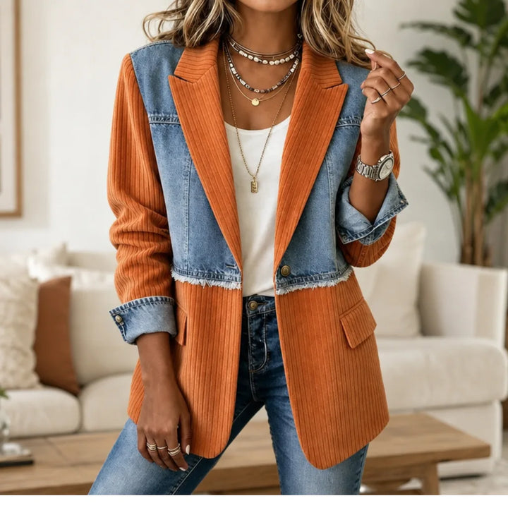 Women's Evelyn | Women's Fitted Single-Button Blazer