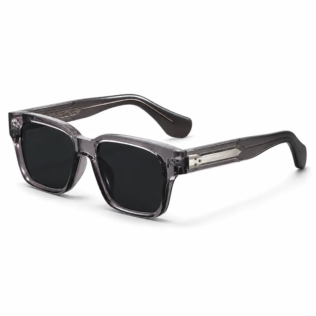 Men's Gray Ashby Square Frame Shades