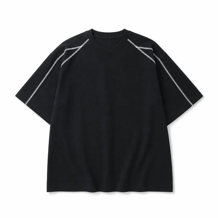 Finnley Stitch T-Shirt - Color:Black;Size:S