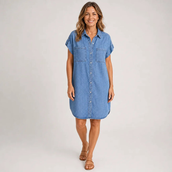 Women's Wycliffe Denim Shirt Dress