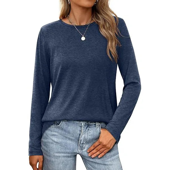 Flora | Women's Classic Sweater - Color:Blue;Size:XXS