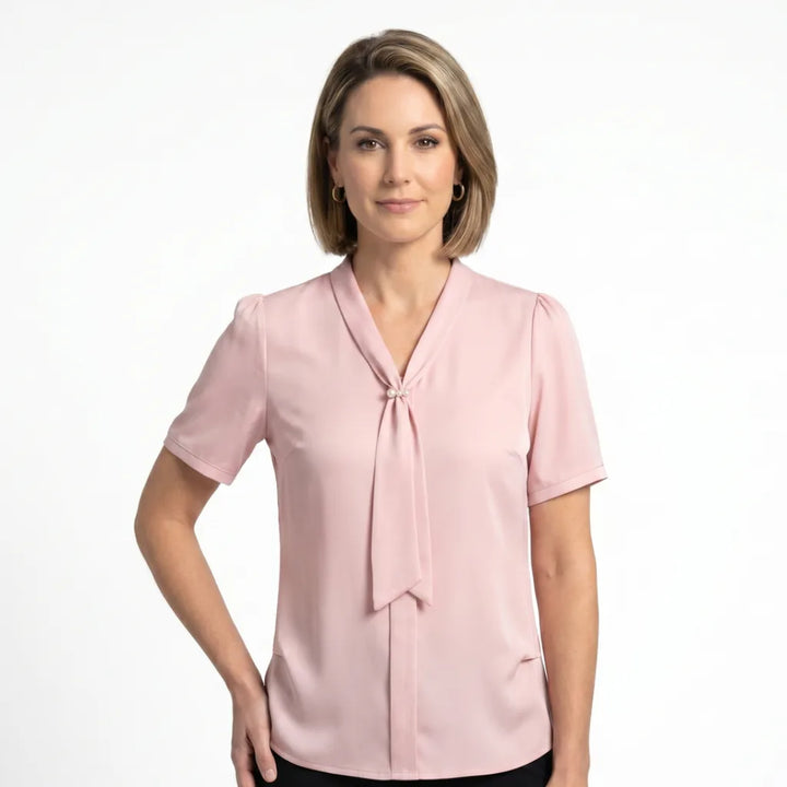 Women's Mulligan Scarf Collar Blouse