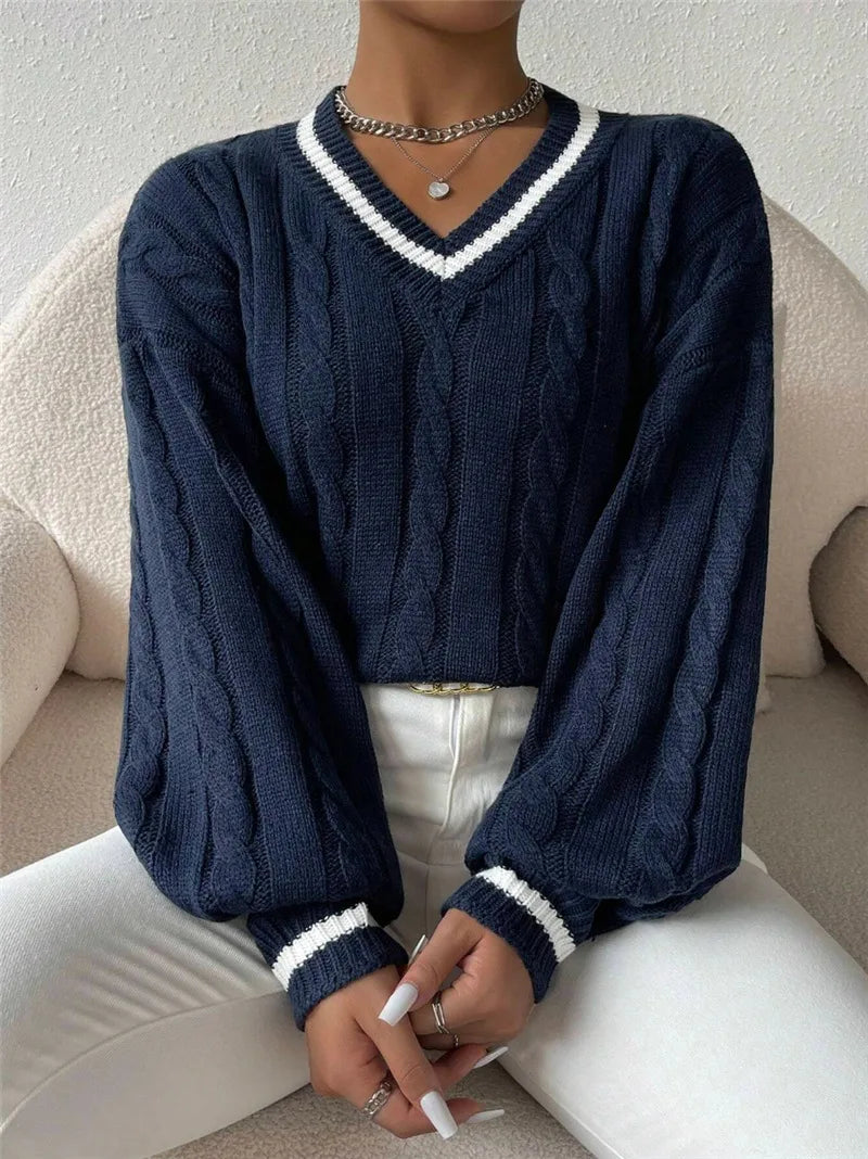 Women's Frances | Women's Cable Knit sweater
