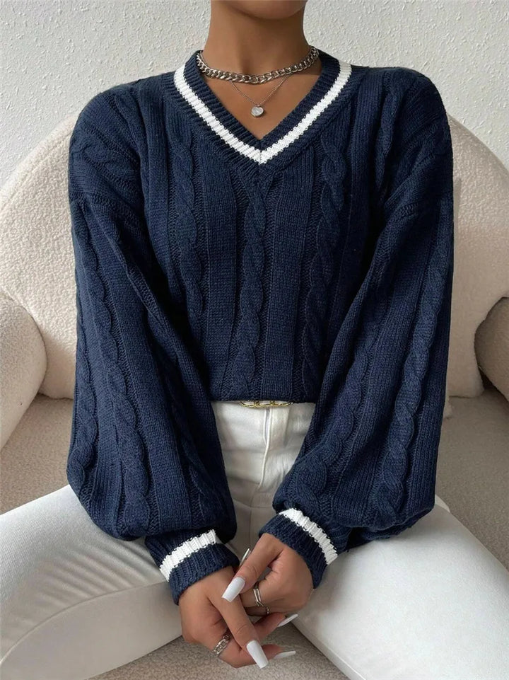 Women's Frances | Women's Cable Knit sweater