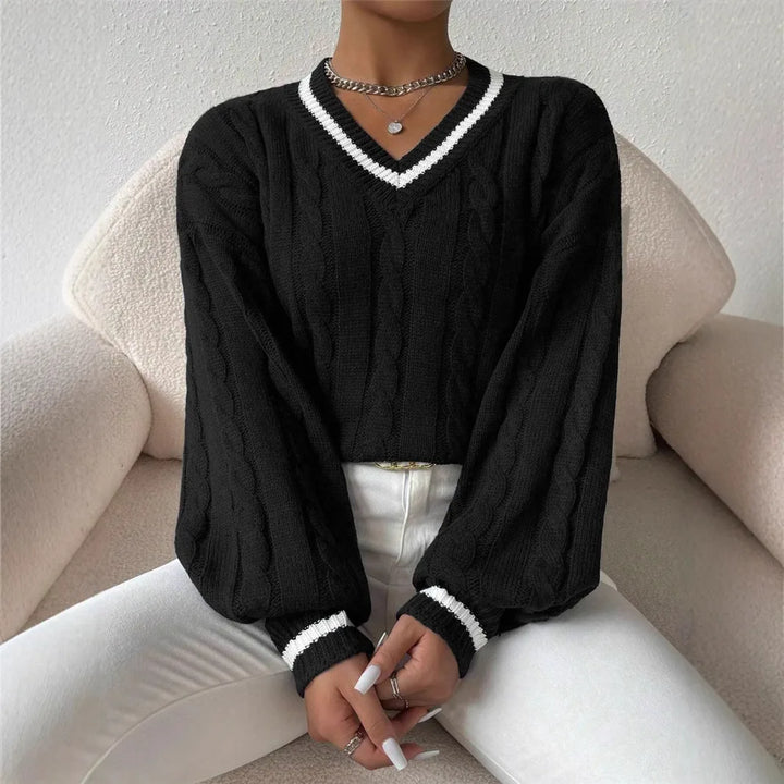 Women's Frances | Women's Cable Knit sweater