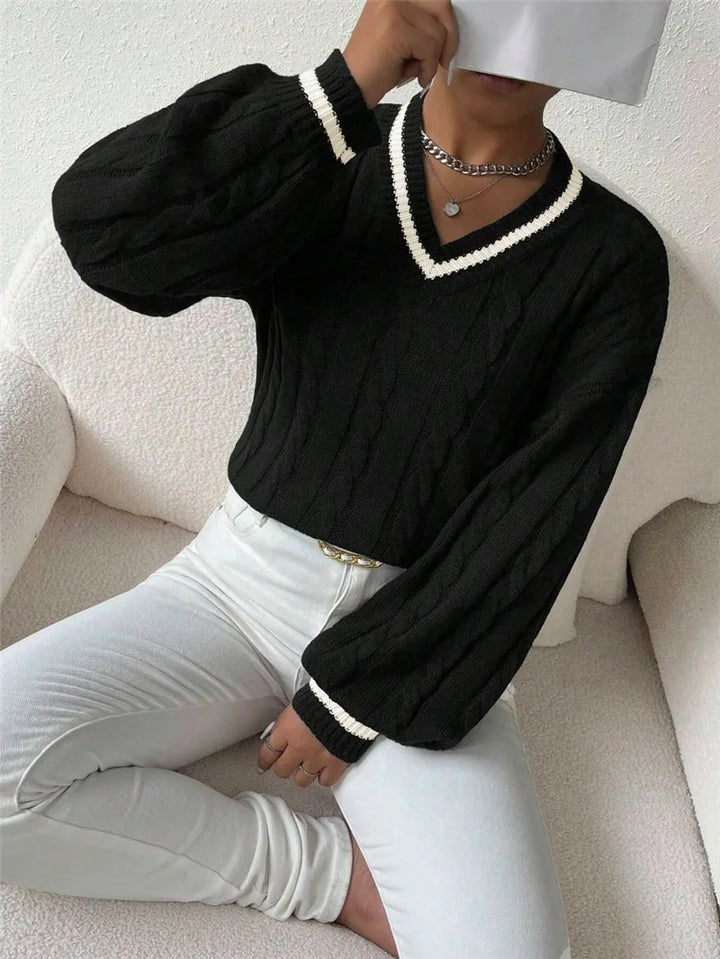 Women's Frances | Women's Cable Knit sweater
