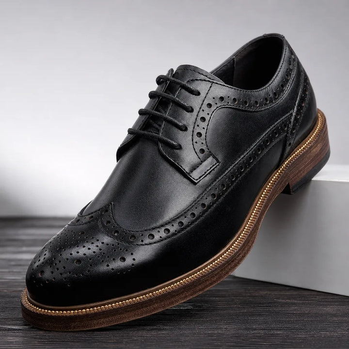 Men's Black Franklin Lace-Up Loafers