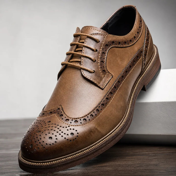 Men's Brown Franklin Lace-Up Loafers