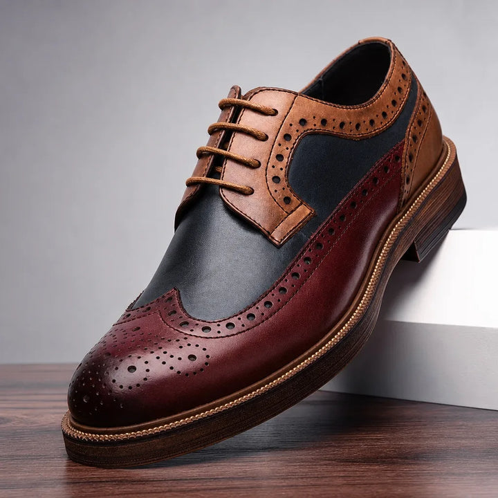 Men's Blue Franklin Lace-Up Loafers