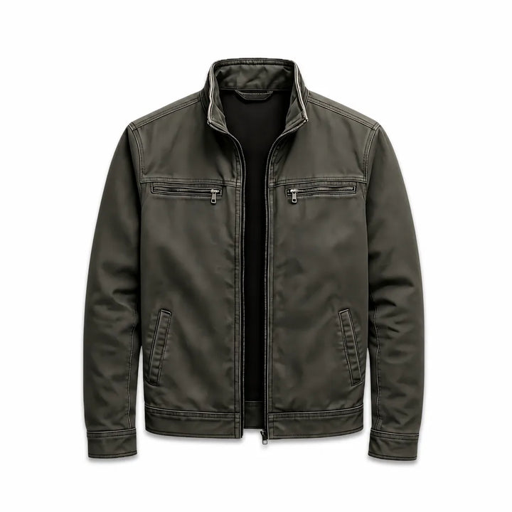 Freddie Utility Jacket - Color:Army Green;Size:XS