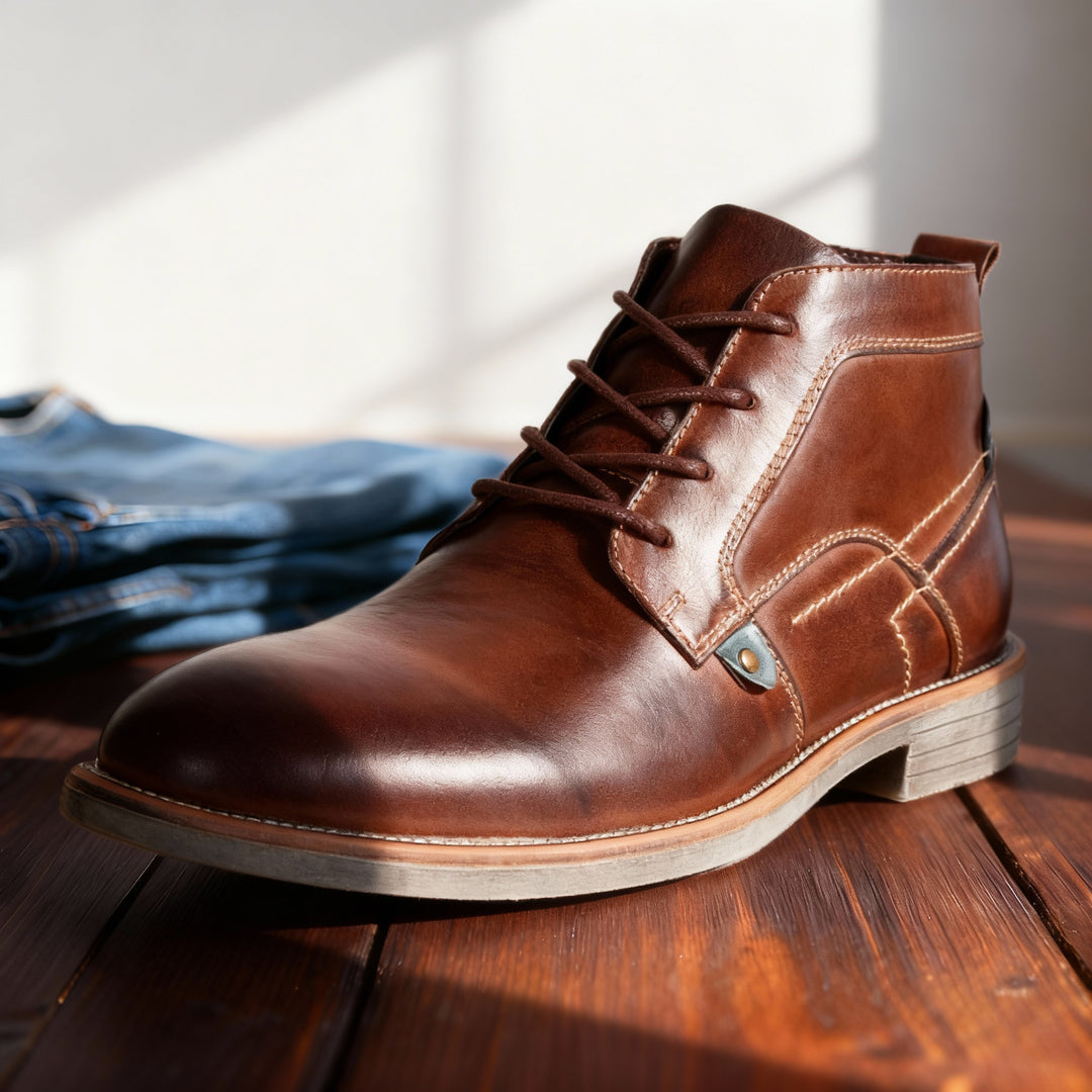 Tacoma Leather Chukka Boots