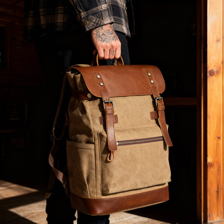 Mustang '05 Canvas Backpack