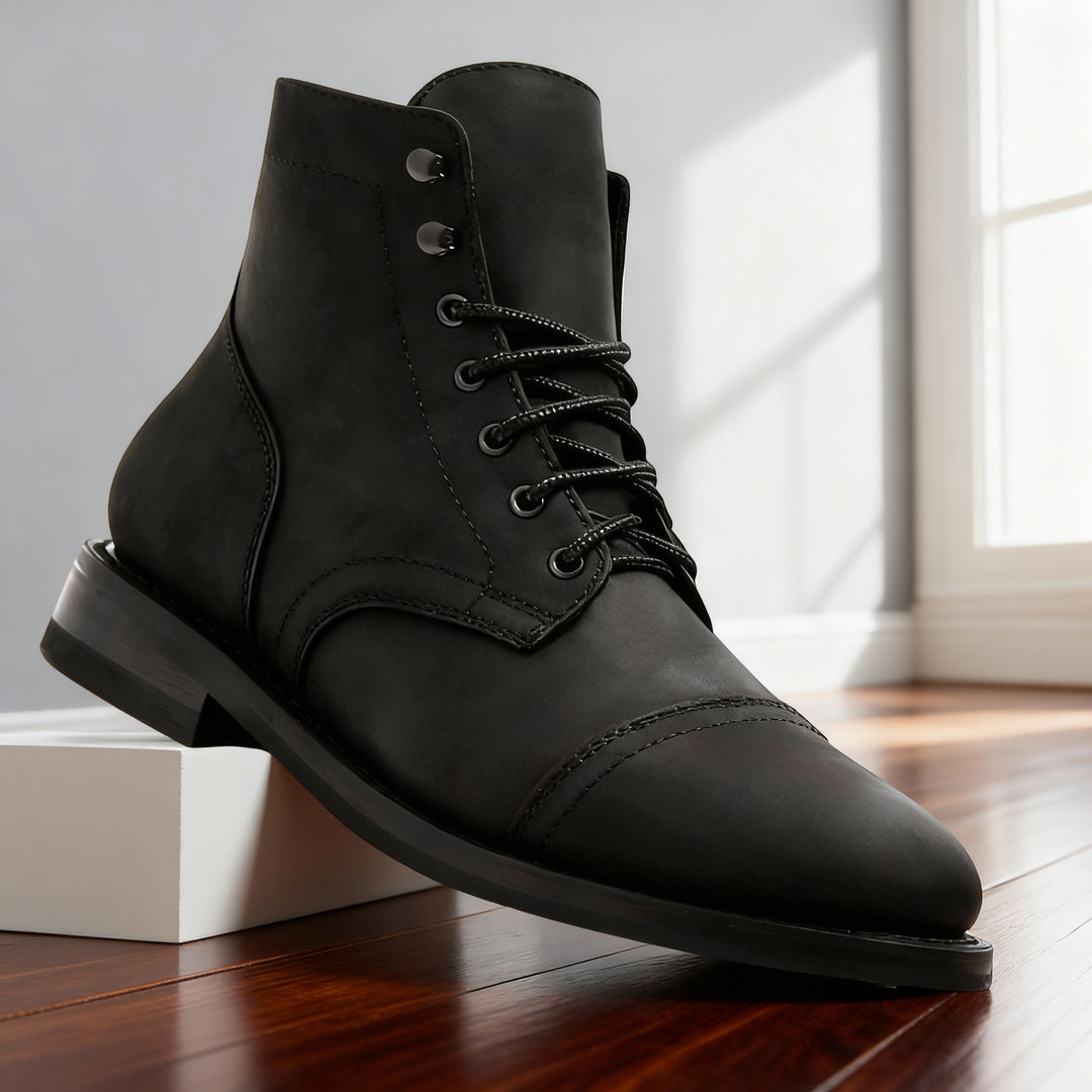 Mustang '05 Cap-Toe Boots