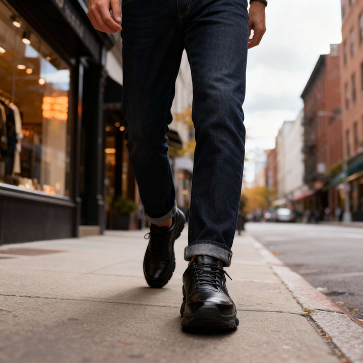 Charles Rivers Leather Sneakers