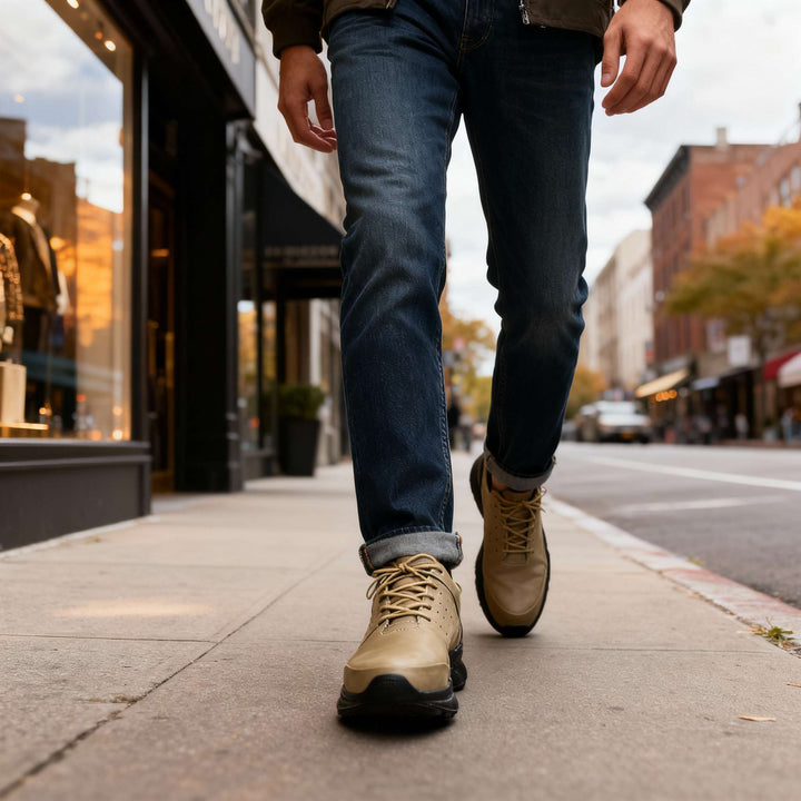 Charles Rivers Leather Sneakers