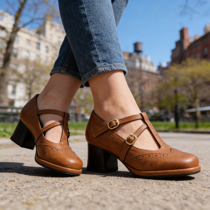 Sadie Mae Brogue Loafers