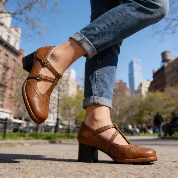 Sadie Mae Brogue Loafers