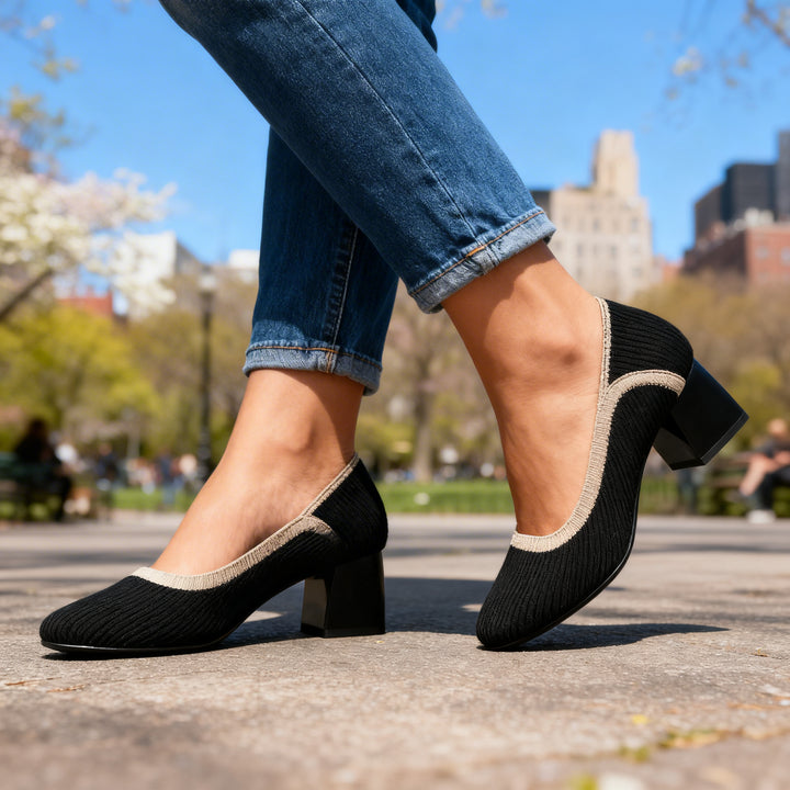 Rosabella Woven Pumps