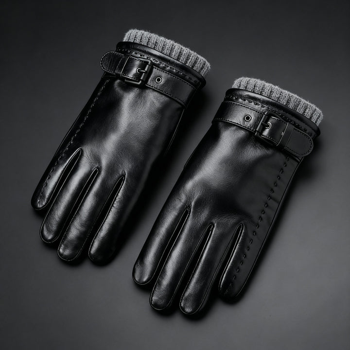 Mustang Sheepskin Buckle Gloves