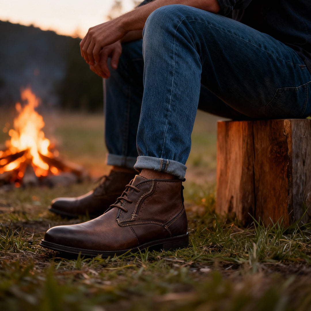 Mustang '05 Lace-Up Boots