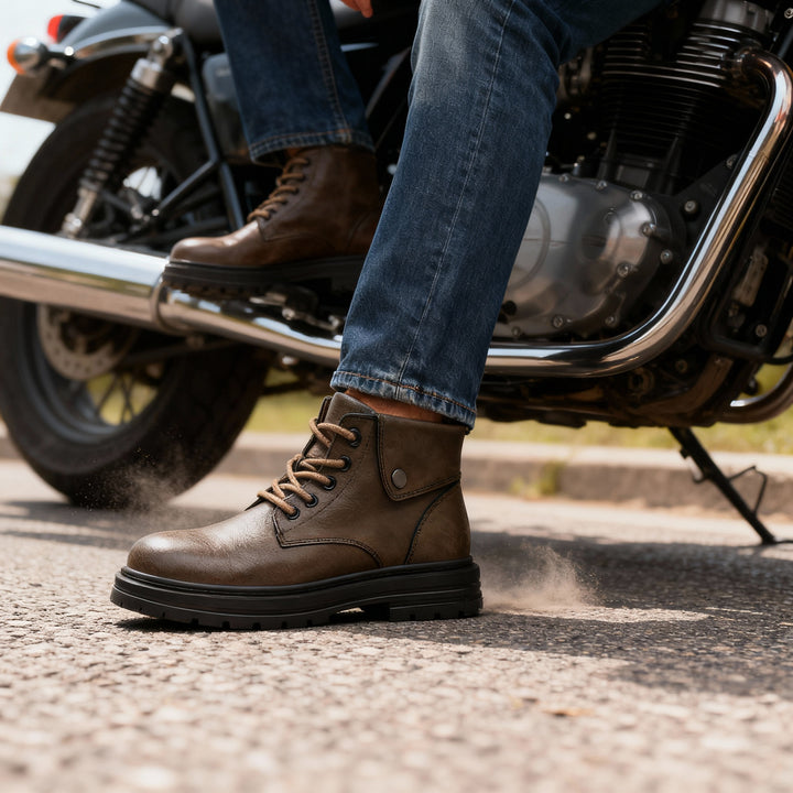 Wyatt Morgan Collar Boots