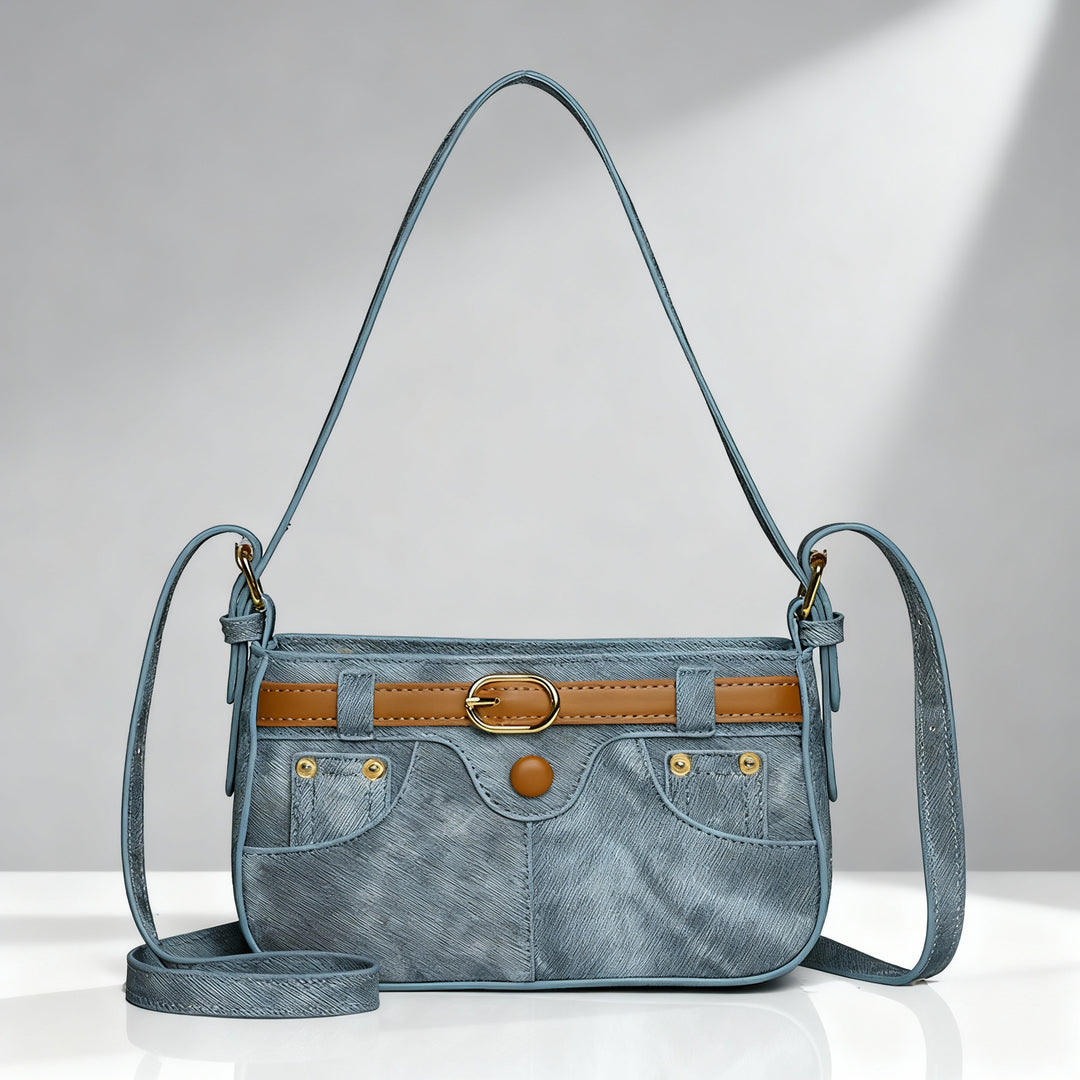 Jeanelle Denim Handbag