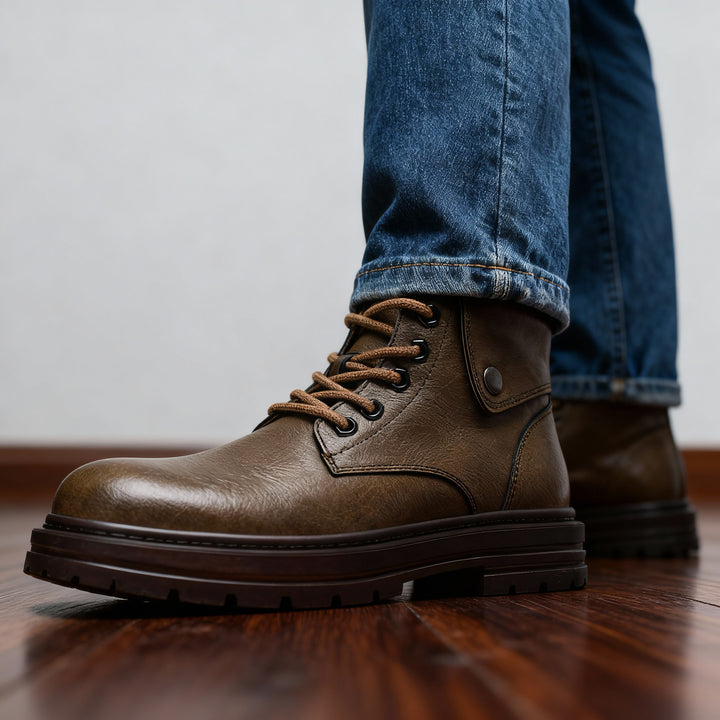 Wyatt Morgan Collar Boots