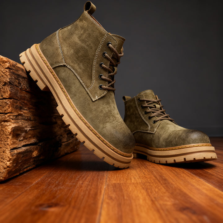 Bronco Leather Chukka Boots