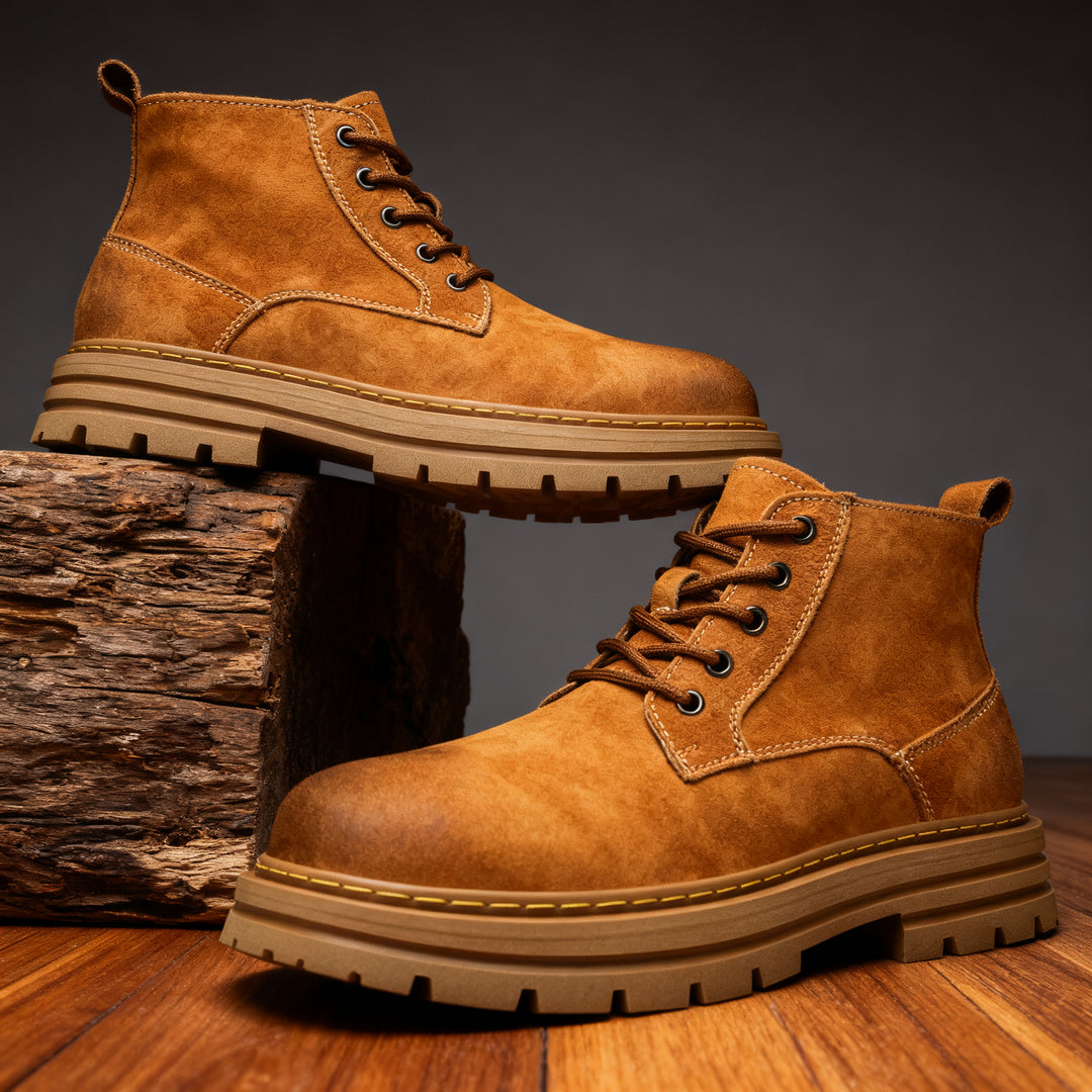 Bronco Leather Chukka Boots