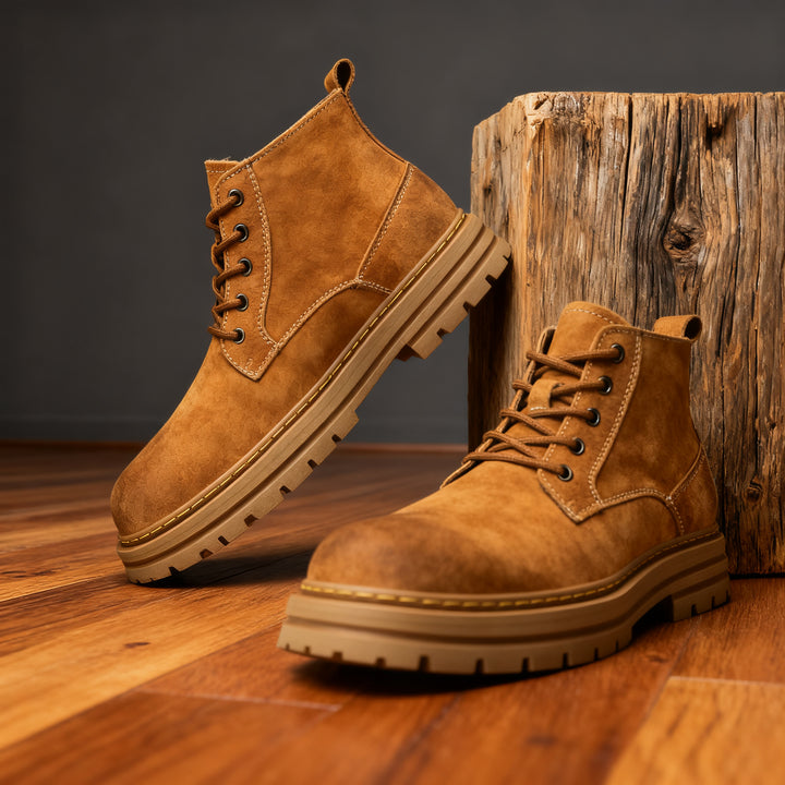 Bronco Leather Chukka Boots