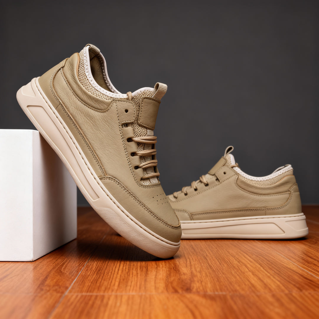 Daniel Clarke Leather Sneakers