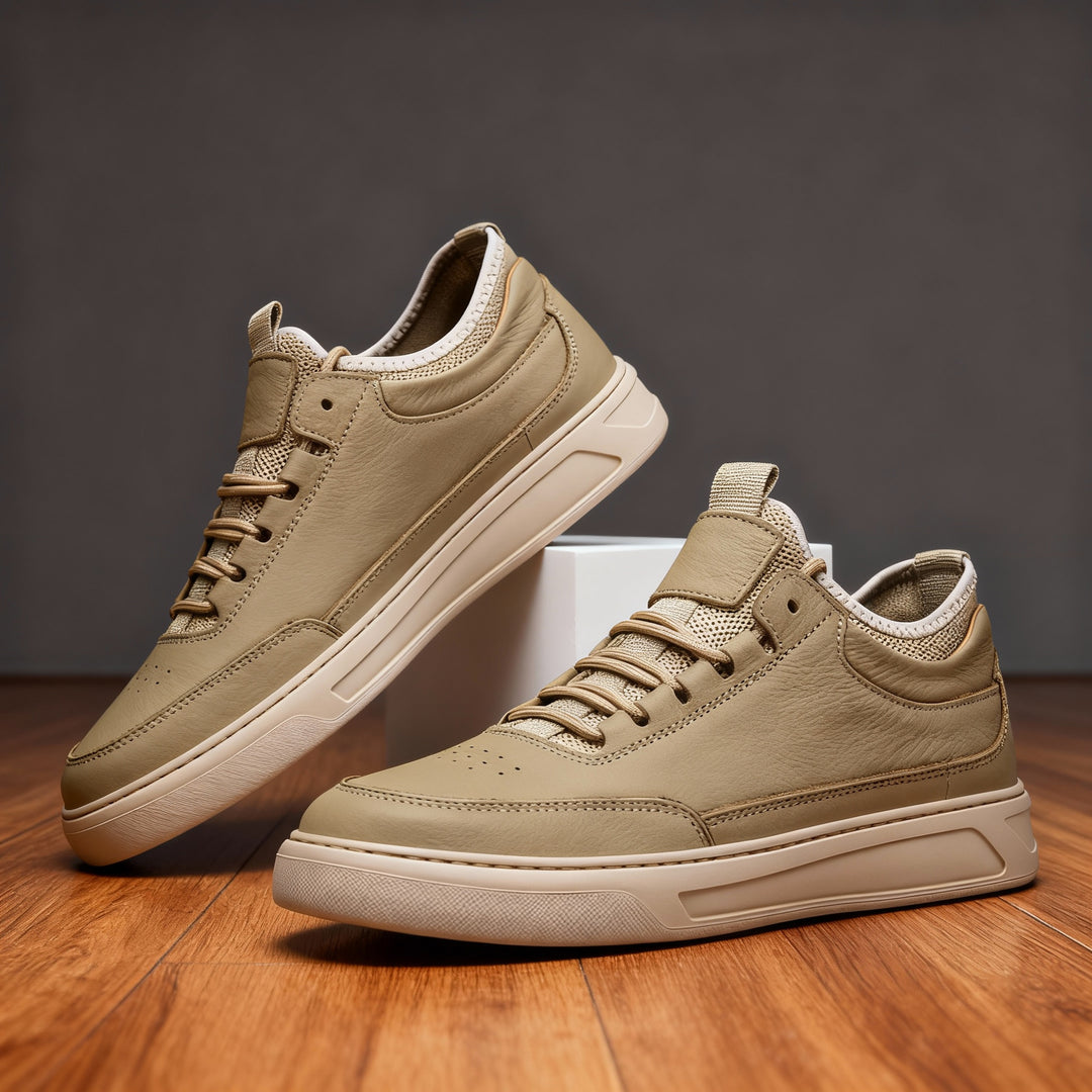 Daniel Clarke Leather Sneakers