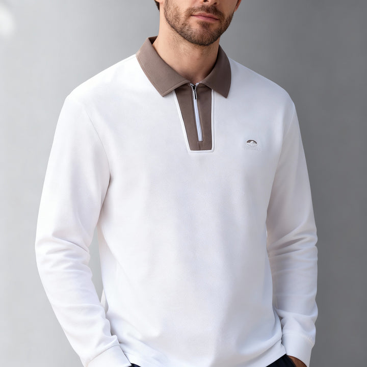Fernando Italian Quarter-Zip Pullover