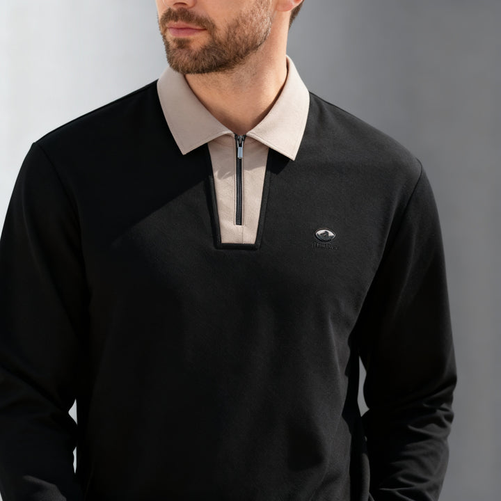 Fernando Italian Quarter-Zip Pullover
