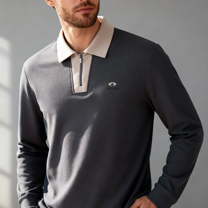 Fernando Italian Quarter-Zip Pullover