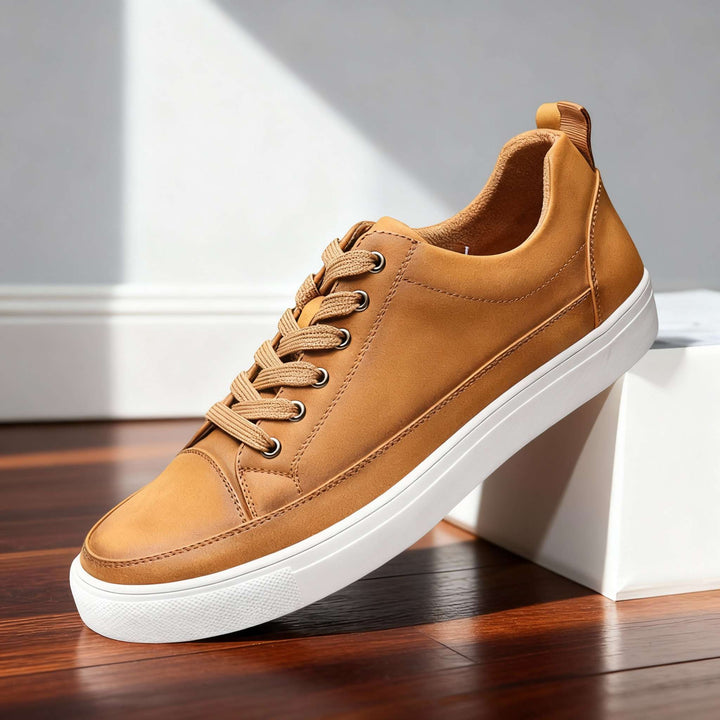 Charles Ray Leather Sneakers