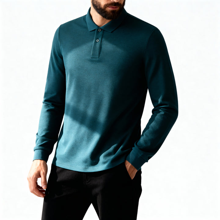 Hilford Long-Sleeve Polo