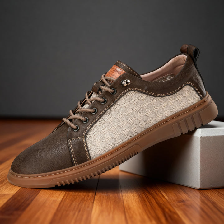 Richmond Grid Sneakers