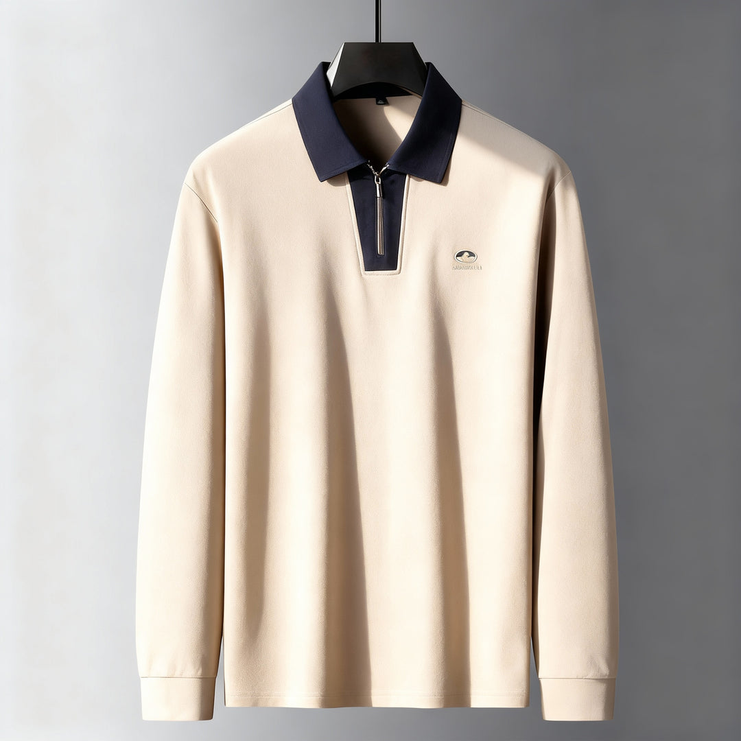 Fernando Italian Quarter-Zip Pullover